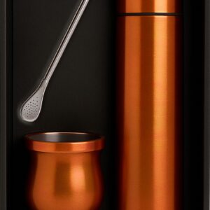 Set de Mate color Cobre con Bolso