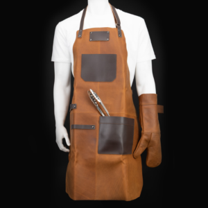 2do Set Asador de Cuero de Búfalo