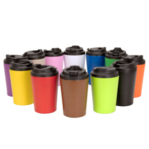 Mug térmico metálico doble pared "NORWAY" 355cc