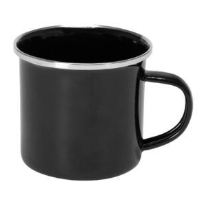 Tazón Enlozado Negro 350ml